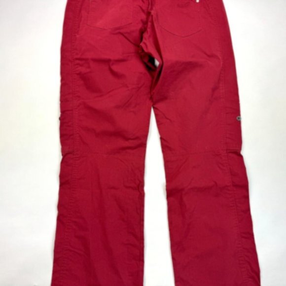 Kuhl Free Range Straight‎ Leg Cargo Utility Pants Women 12 EUC Pockets Stretch - Picture 6 of 16